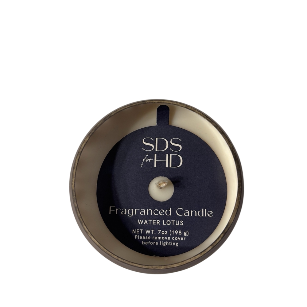 Silver Egg-Shaped Decorative Candle By SDS for HD - Picture 3 of 4